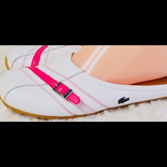 LACOSTE Pink Thea Mules - Picture 8 of 8